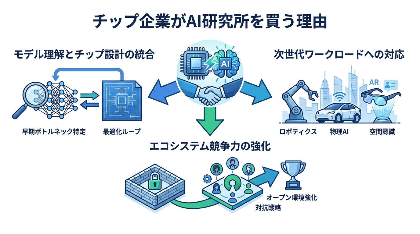 チップ企業がAI研究所を買う理由
