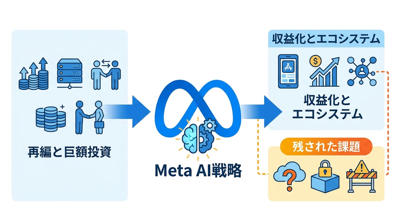 MetaのAI戦略と挽回の道筋