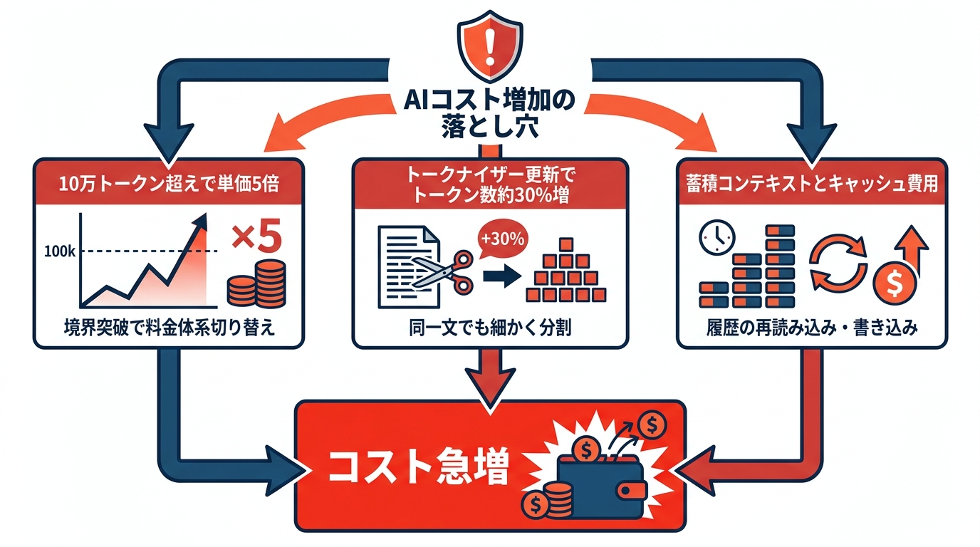 損につながる3つの落とし穴