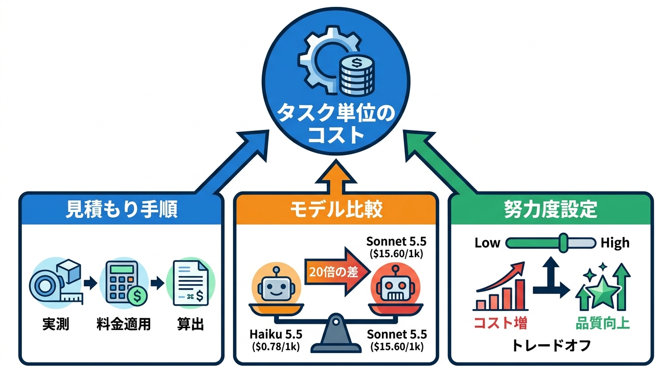 仕事1件あたりの費用での比較