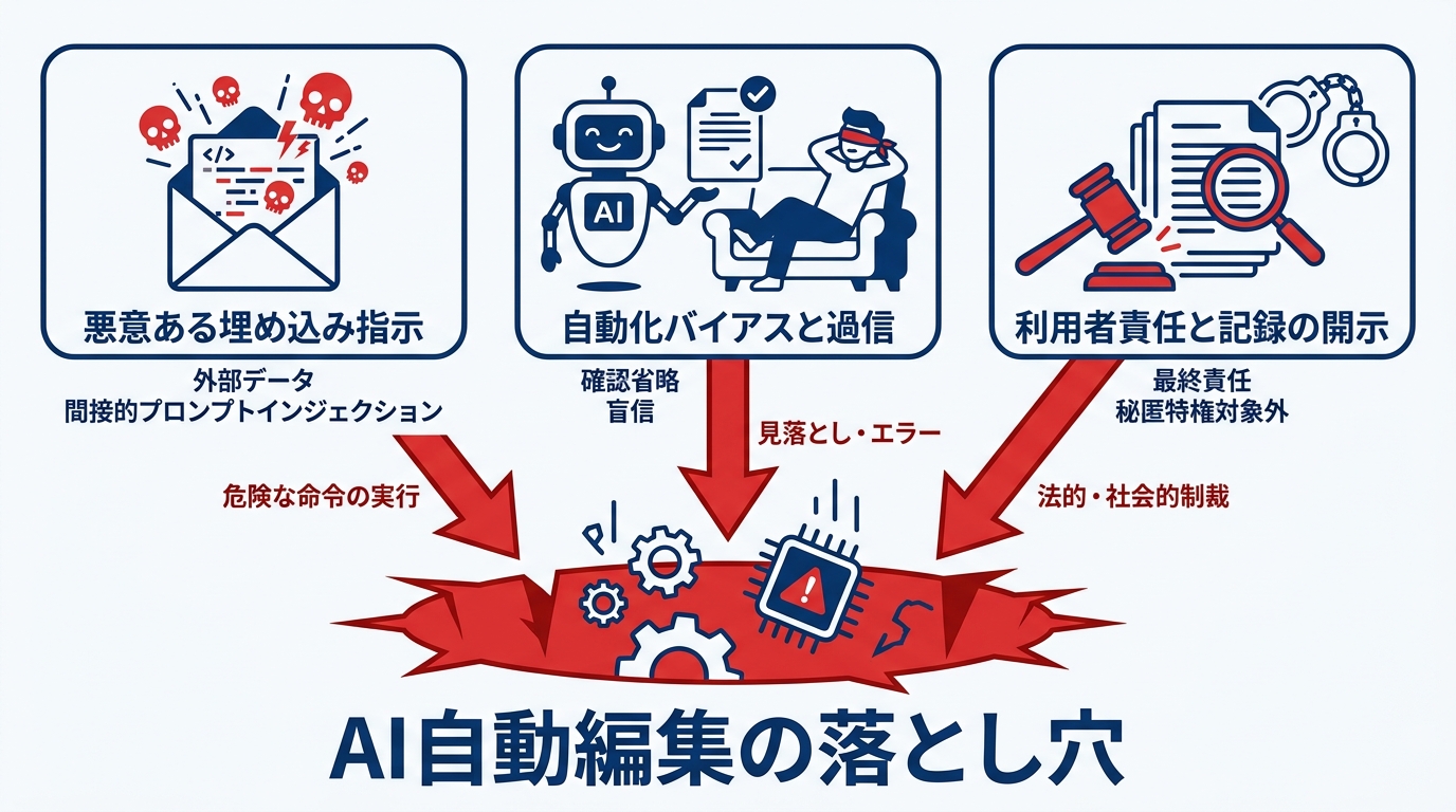 「すべての編集を承認」の落とし穴