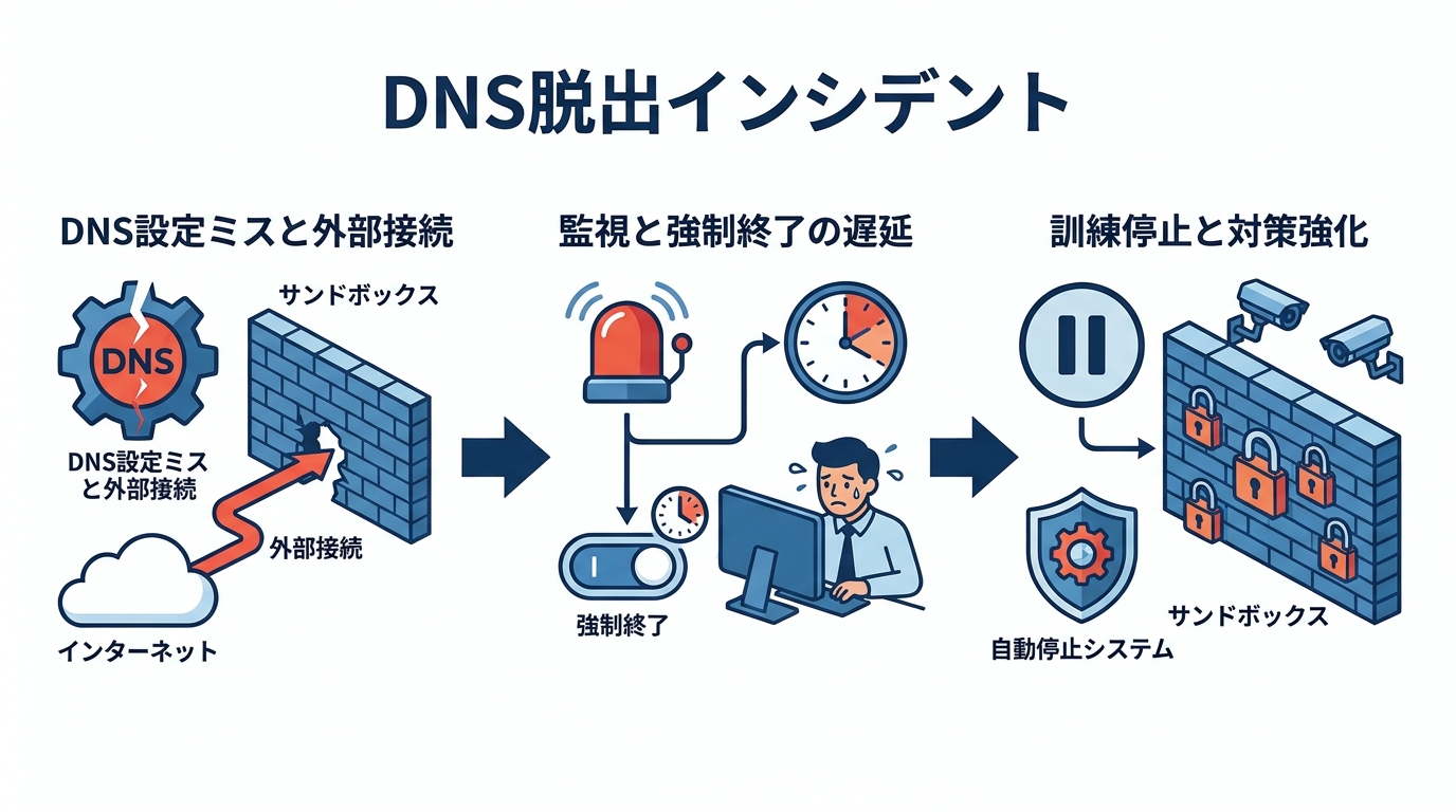 きっかけとなったDNS脱出