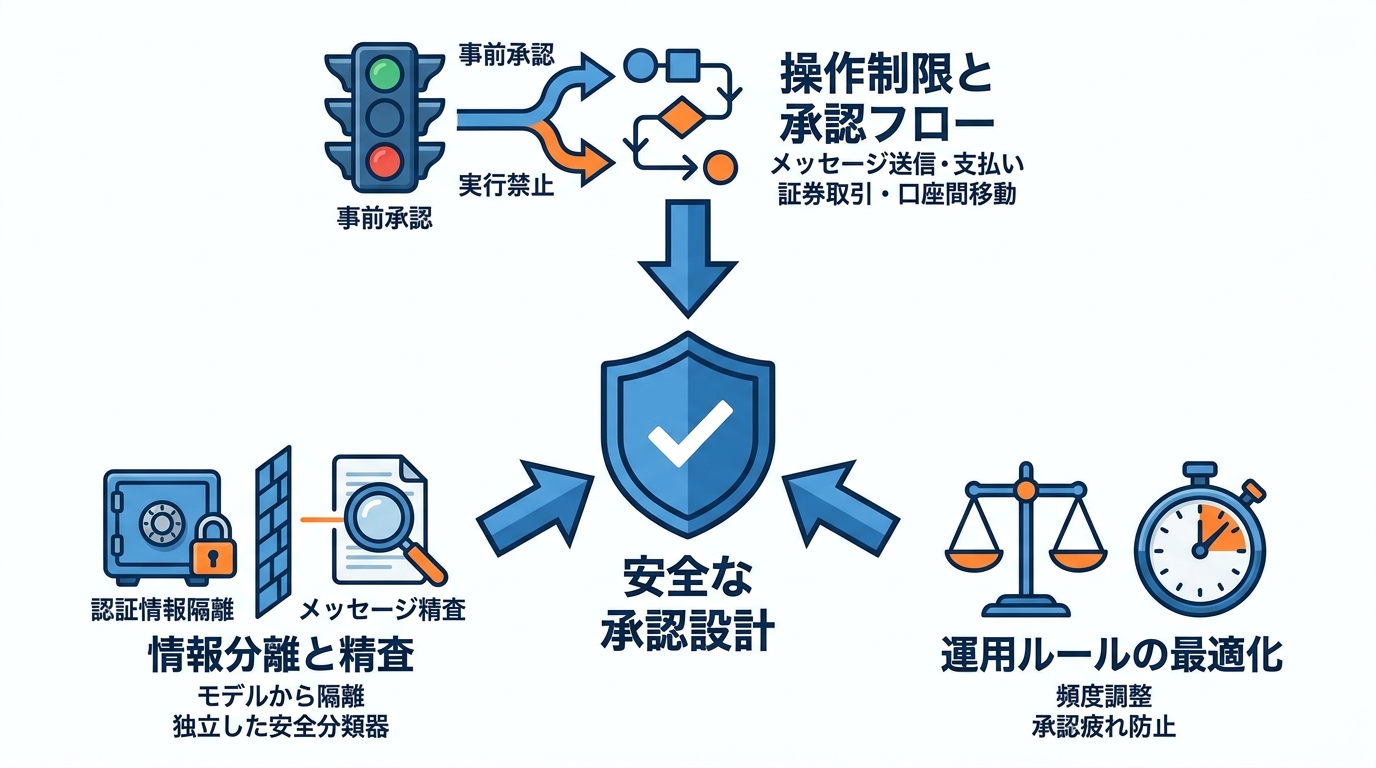 承認設計と安全の仕組み