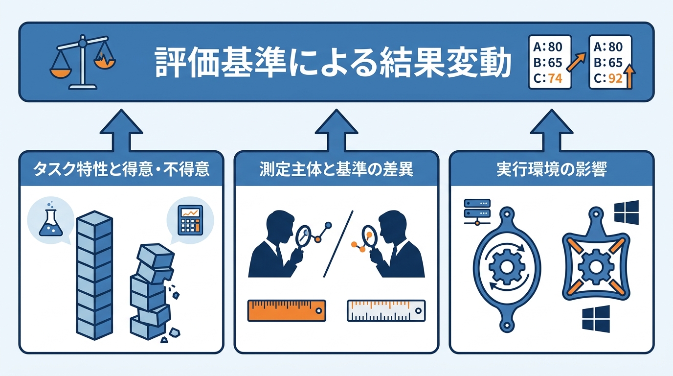 ベンチマークの読み方